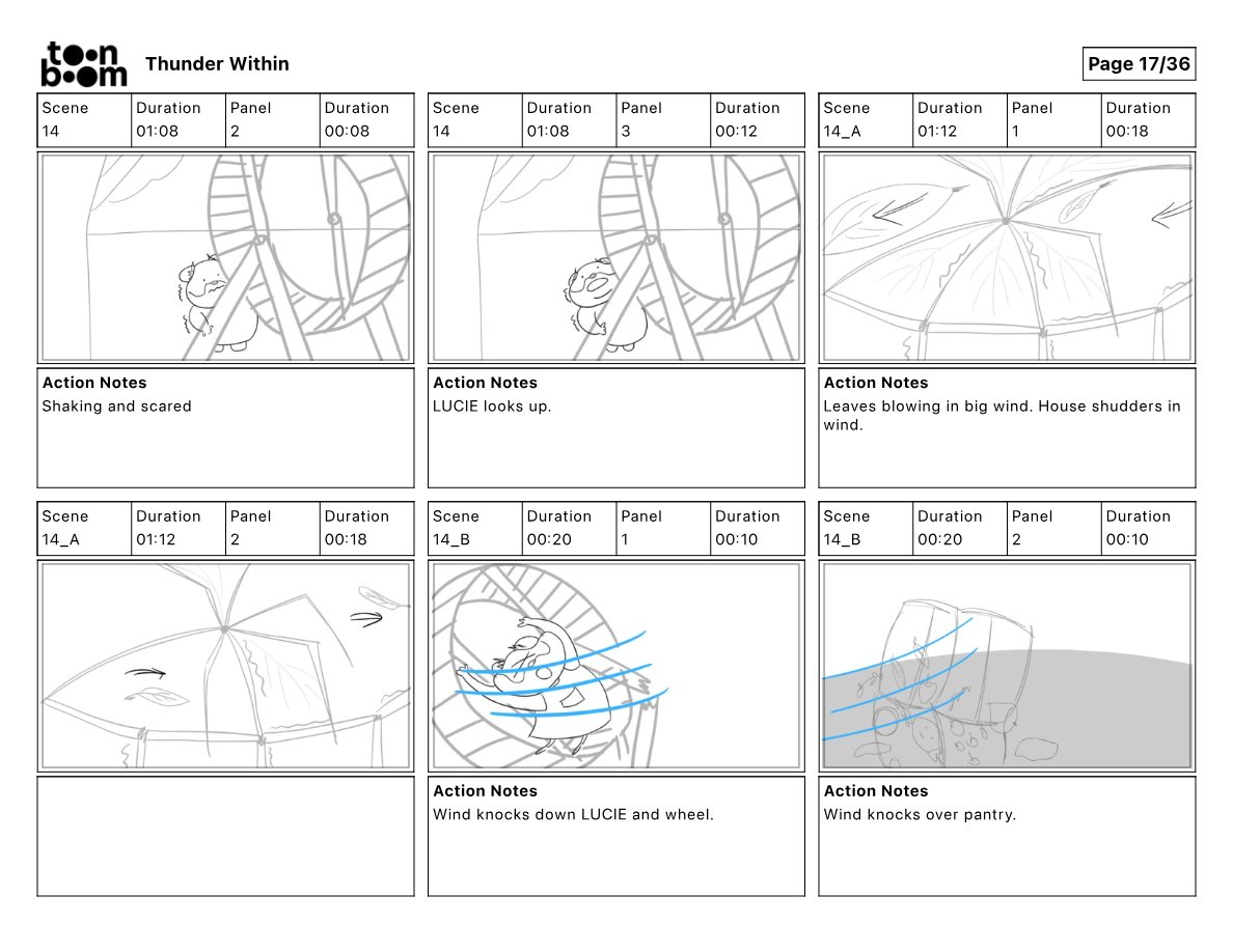 Thunder Within storyboard frame 17